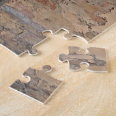 Puzzle en bois rustique (Côté)