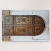 Puzzle en bois rustique (Horizontal)