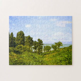 Puzzle En bord de mer Monet Fine Art