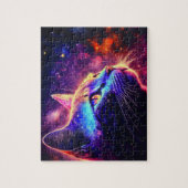 Puzzle en chat coloré (Vertical)