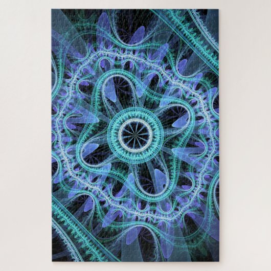 Puzzle en dentelle abstraite (Vertical)