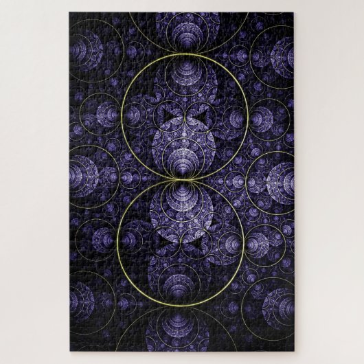 puzzle en dentelle circulaire (Vertical)