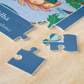 PUZZLE EN ÉTAIN - médecine Bouddha - maître de la (Côté)