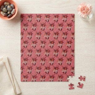Puzzle en forme de coeurs
