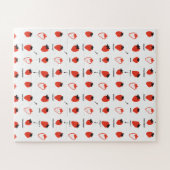 Puzzle en forme de fraise – Puzzle mignon pour enf (Horizontal)