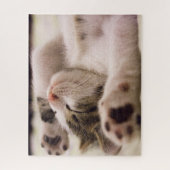 Puzzle en forme de tabby Kitten (Vertical)