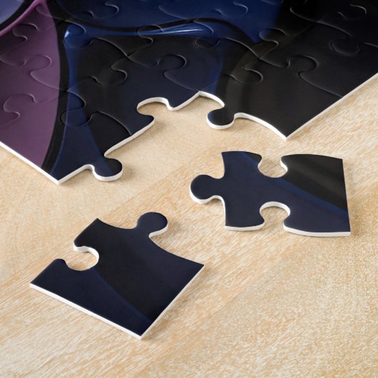 Puzzle en mosaïque fluidique (Côté)