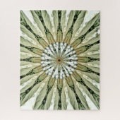 Puzzle en plume grise (Vertical)