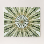 Puzzle en plume grise (Horizontal)