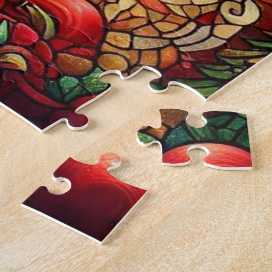 Puzzle en verre de Noël (Côté)