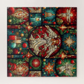Puzzle en verre de Noël (Horizontal)