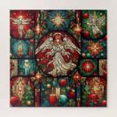 Puzzle en verre de Noël (Vertical)