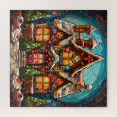 Puzzle en verre de Noël (Horizontal)