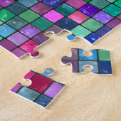 Puzzle en verre psychédélique (Côté)