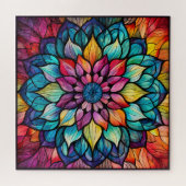 Puzzle en verre tendu Mandala (Horizontal)