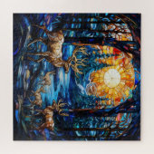 Puzzle en verre verni (Horizontal)