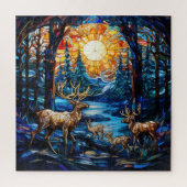 Puzzle en verre verni (Vertical)