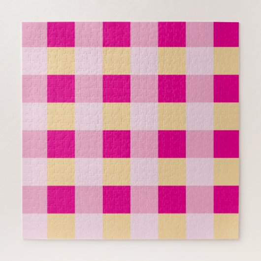 Puzzle en vichy Motif (Vertical)