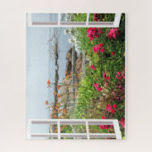 PUZZLE ENCADREMENT FENÊTRE DE MER JARDIN OGUNQUIT PITTORE (Vertical)