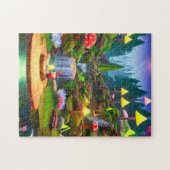 Puzzle enchanté Gnomes - 252 pièces (Horizontal)