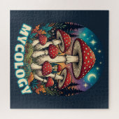 Puzzle Enchanted Forest Mushroom Art (Horizontal)