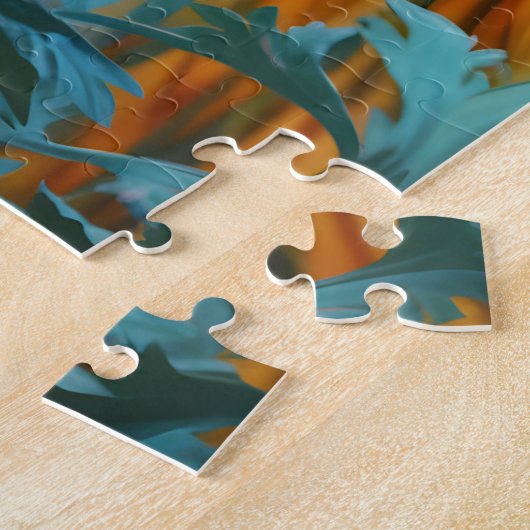 Puzzle Enchanter les pavots rouges (Côté)