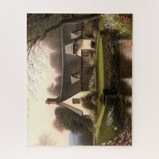 Puzzle Enchanting Country Cottage (Vertical)