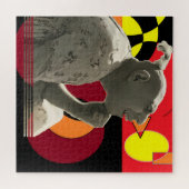 Puzzle Encircled Hour of Delicacy (Horizontal)