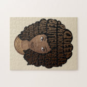 Puzzle Encourageant les femmes noires, cheveux naturels,  (Horizontal)