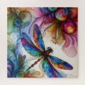 Puzzle Encre alcoolique libellule (Horizontal)