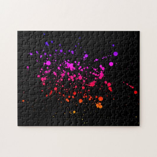 Puzzle Encre colorée Dur Difficile Difficulté (Horizontal)