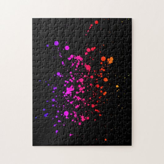 Puzzle Encre colorée Dur Difficile Difficulté (Vertical)