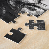 Puzzle encré de gorille (Côté)