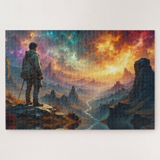 Puzzle Endless View paysage coloré (Horizontal)