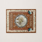 Puzzle Énergie d'abondance du buffle blanc (Horizontal)