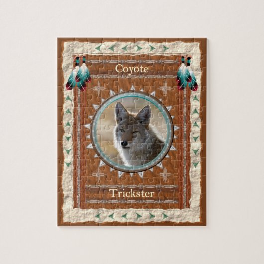 Puzzle Énergie de Coyote Trickster (Vertical)