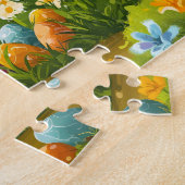 Puzzle enfant 30 pièces - Lapin de Pâques (Côté)