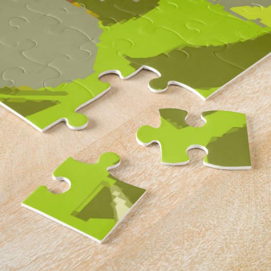 Puzzle Enfant à fleurs (Côté)