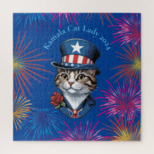 Puzzle Enfant Chat Lady 2024 Thunder_Cove
