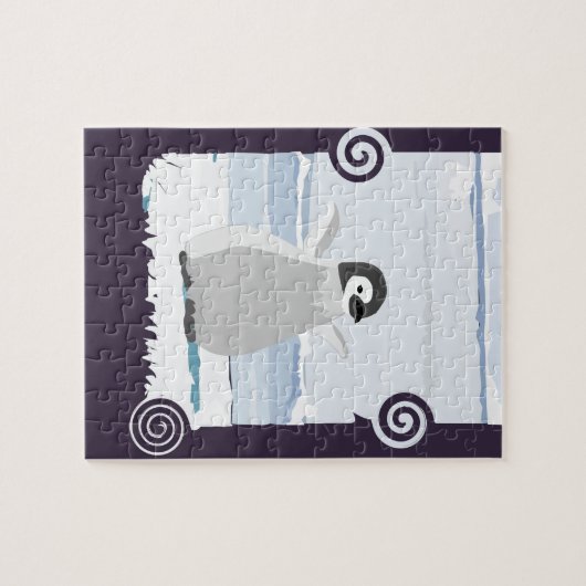 Puzzle Enfant de pingouin (Horizontal)