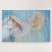 Puzzle Enfant en bas sur la scène de plage au bord de l'e (Horizontal)