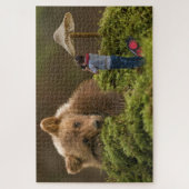 Puzzle Enfant et ours (Vertical)