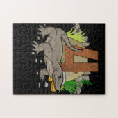 Puzzle Enfants 4 ans Komodo dragon Reptile 3e anniversair (Horizontal)