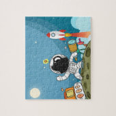 Puzzle Enfants Astronaute de l'Espace, Personnalis (Vertical)