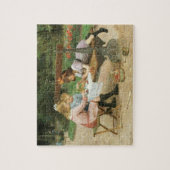 Puzzle Enfants ayant le thé de l'après-midi dans le parc (Vertical)