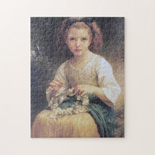 Puzzle Enfants brassant une couronne, Bouguereau