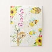 Puzzle Enfants Bumblebee Miel abeilles (Vertical)