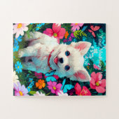 Puzzle Enfants Chiot et Kitten Garden Adventure (Horizontal)