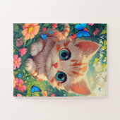 Puzzle Enfants Chiot et Kitten Garden Adventure (Horizontal)