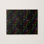 Puzzle Enfants cool arc-en-ciel coloré mignon dinosaure (Horizontal)